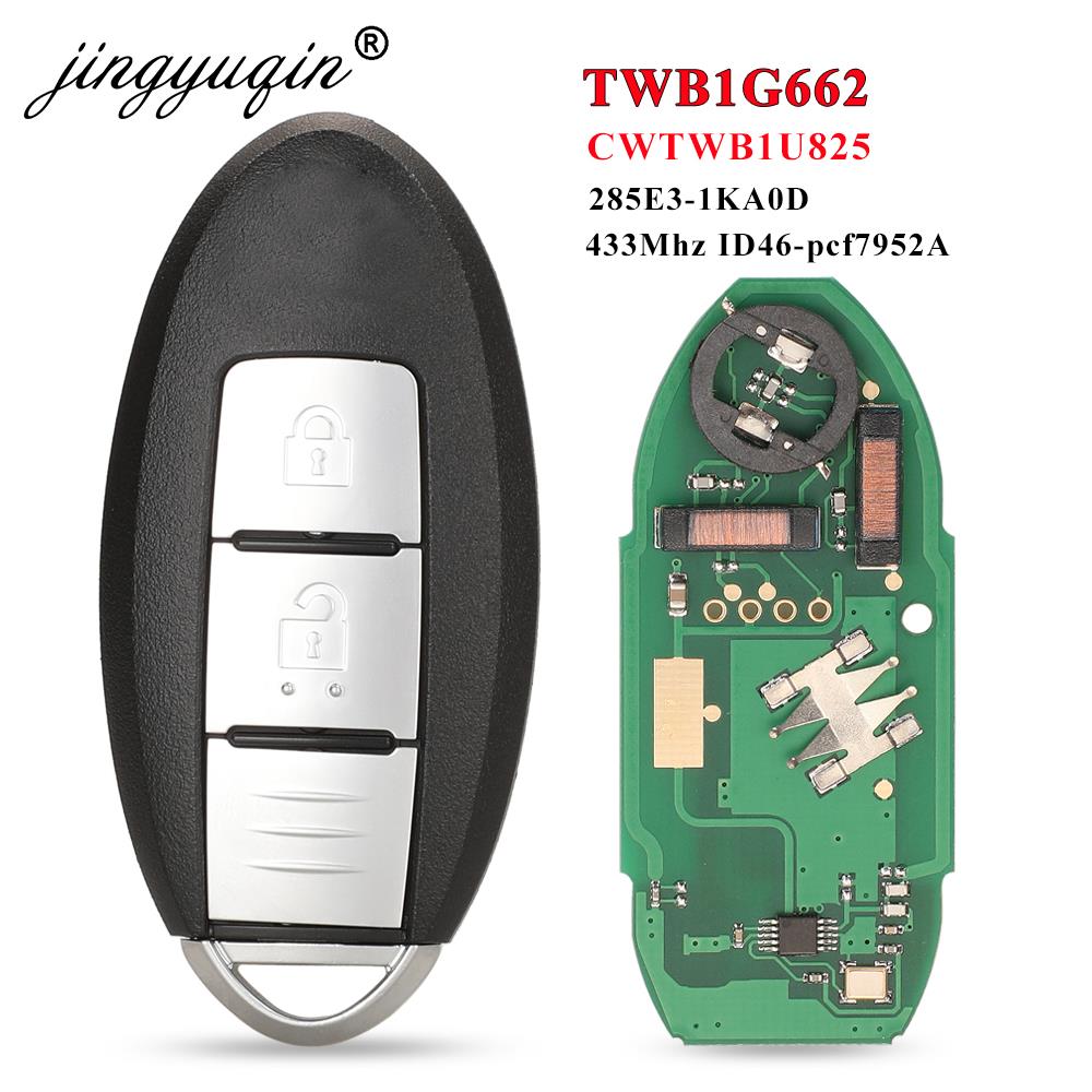 Jingyuqin TWB1G662 433Mhz ID46 Ʈ  ڵ Ű ..
